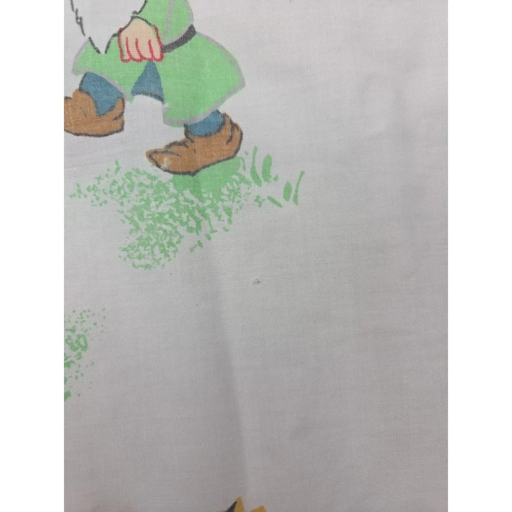 Vtg 1967 Disney Prod Wamsutta Ultracale Snow White Dwarves Standard Pillowcase